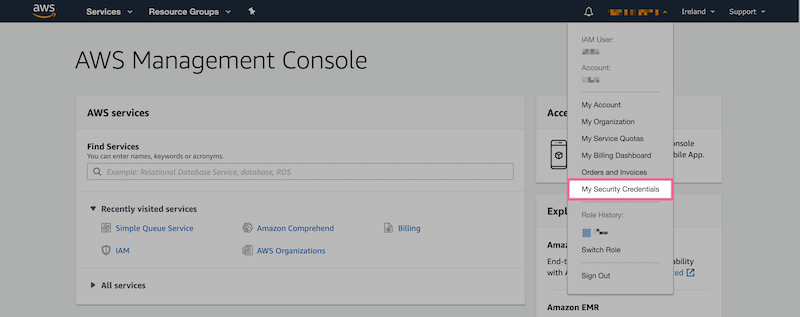 aws-comprehend-auth-step-1