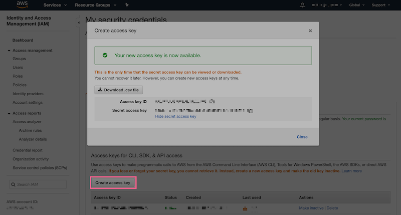 aws-comprehend-auth-step-2