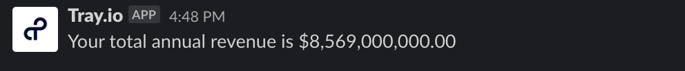 Slack Message