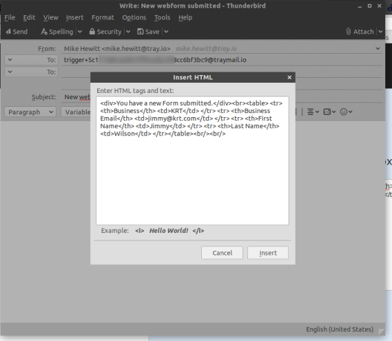 tbird-insert-html