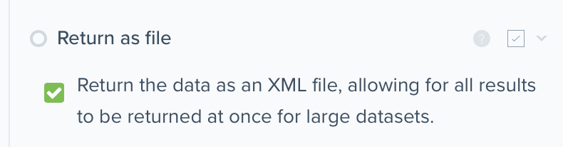 Return as file