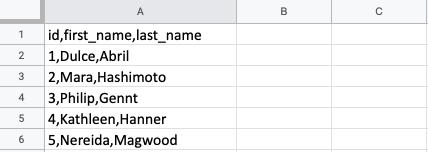 Input Data