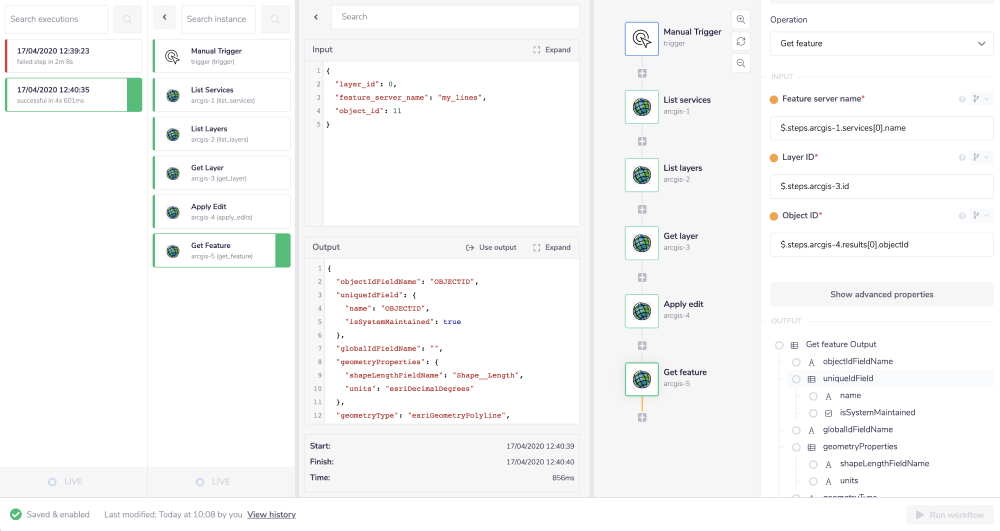 arcgis-output-panel