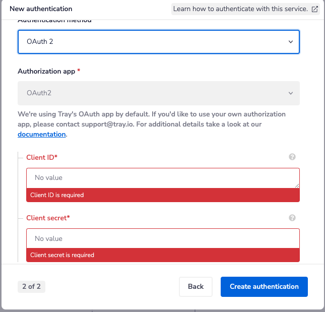 Oauth 2