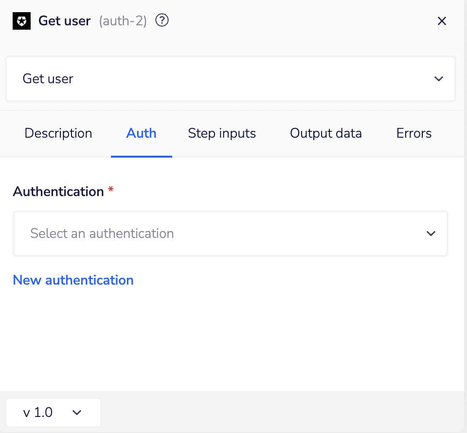 Auth0 Credentials