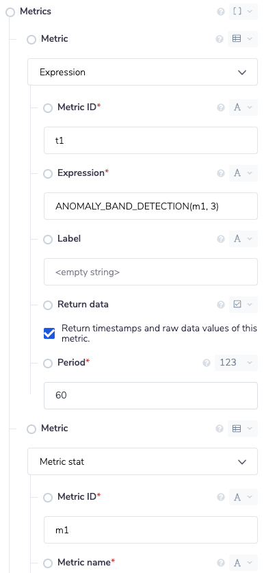 metric-array