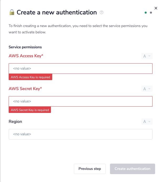 lambda-auth-creds