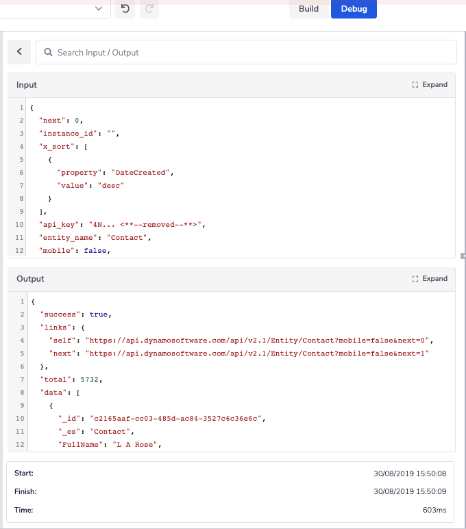 dynamo-list-example