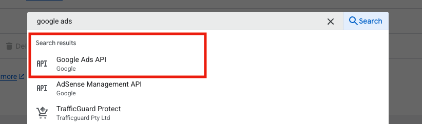 google ads enable