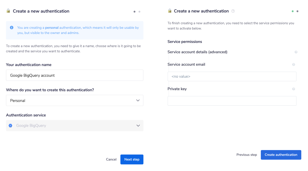 bigquery-popups