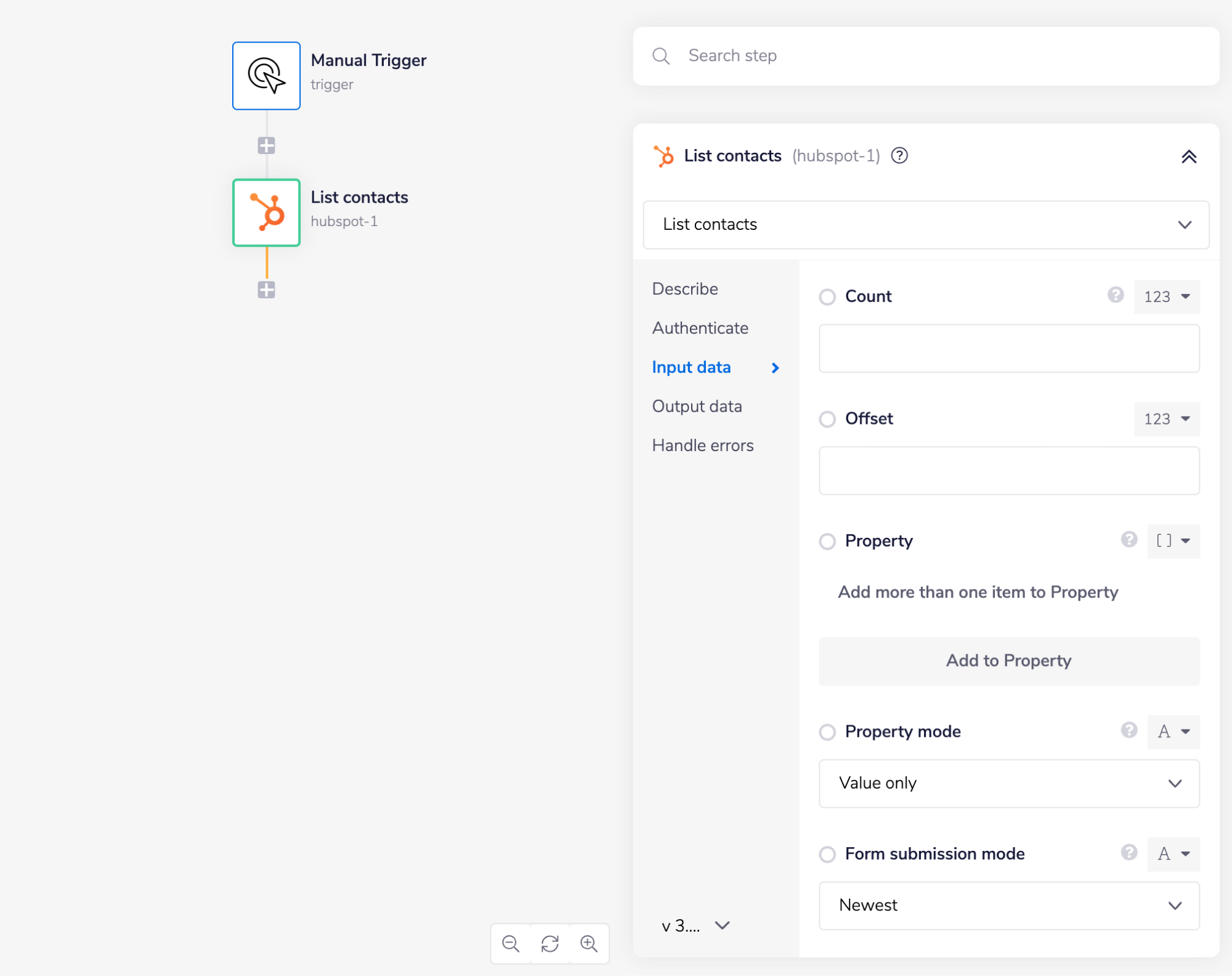 hubspot-list-step-1
