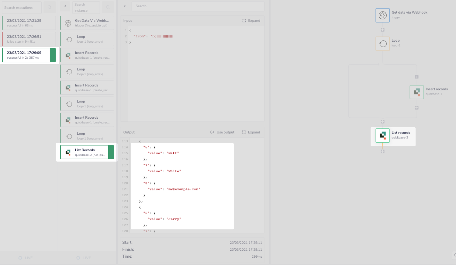 quickbase-debug