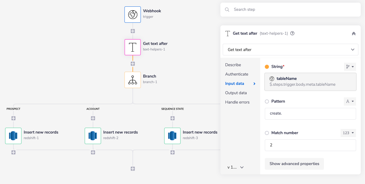 redshift-add-record-to-table-text-helper