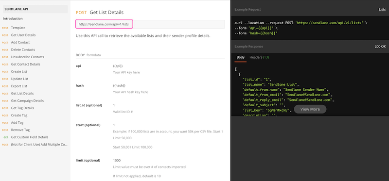 sendlane-get-url