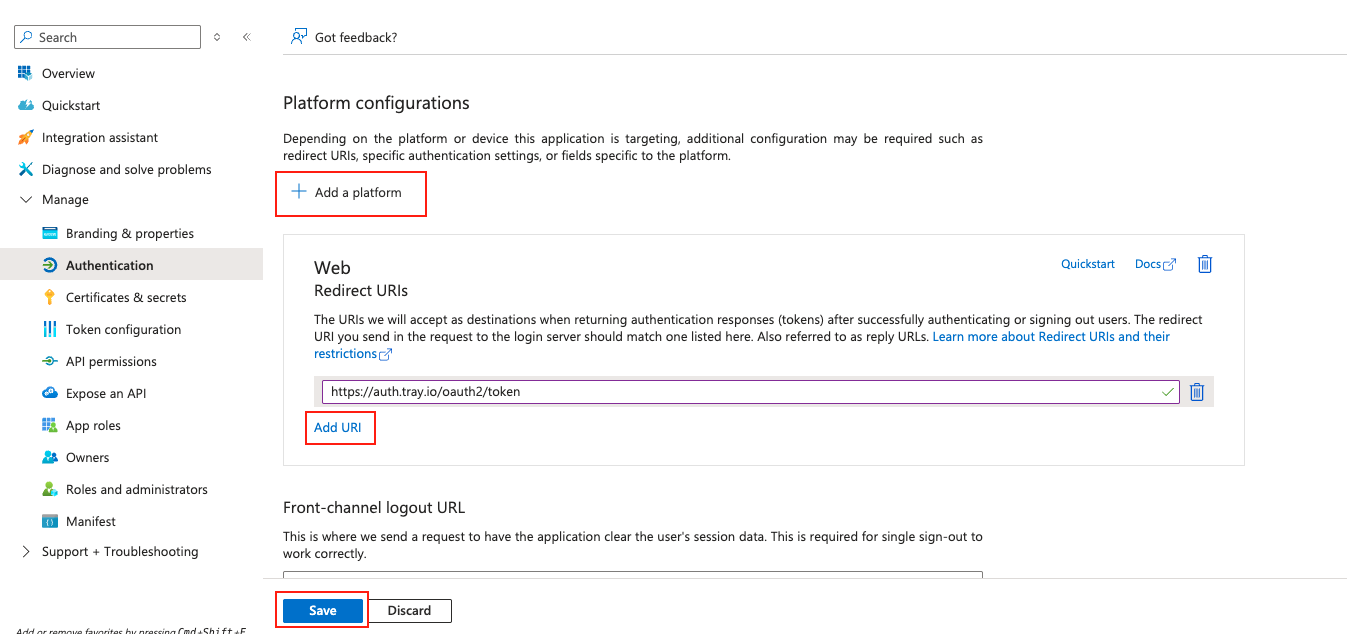 SharePoint v4 alternative way of adding redirect URL