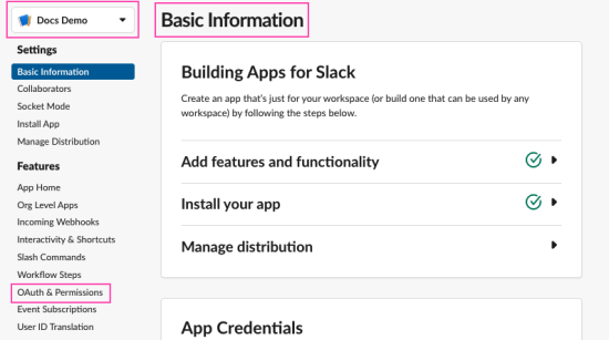 slack-oauth-and-permissions-tab