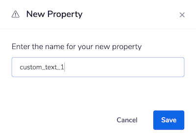 Custom field name filter