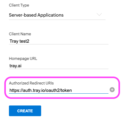 Zoho-books oauth redirect