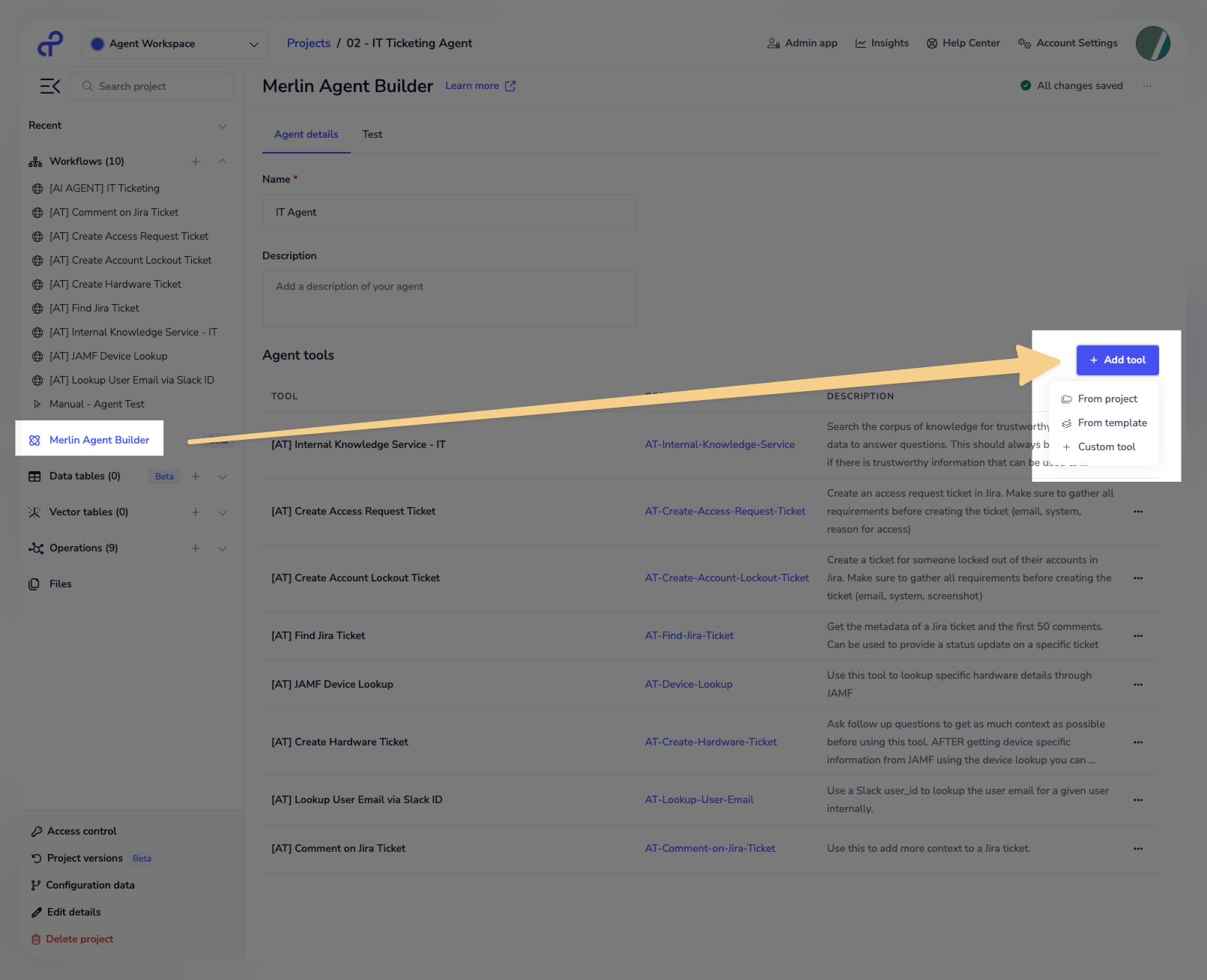 CleanShot 2025-01-23 at 08.36.03 - New Agent Tool Merlin Agent Builder