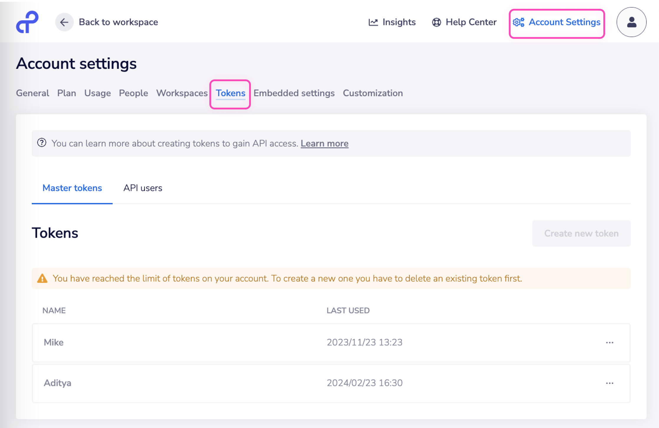 create-master-token
